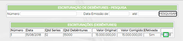 Figura 2 – Seleção da Escrituração