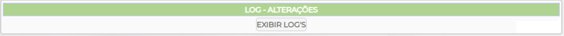 Figura 20 - Logs Alteração