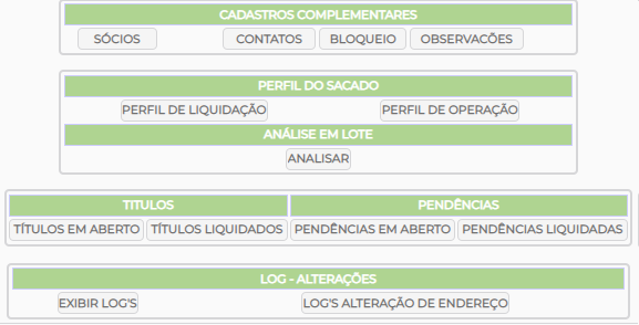 Figura 5 - Cadastros Complementares