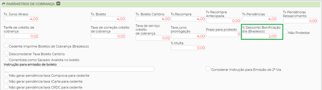 Figura 1 - Caminho Configuração