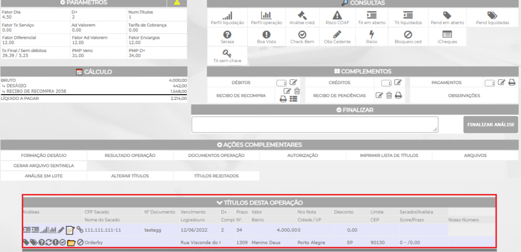 Figura 10 - Mostrar Títulos