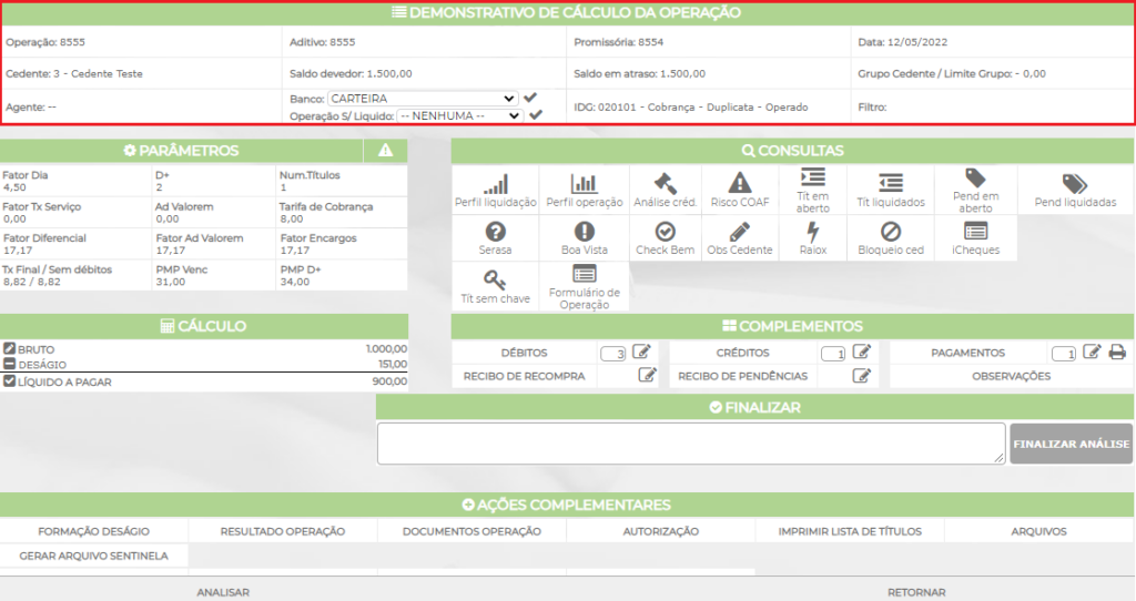 Figura 2 - Informações Básicas