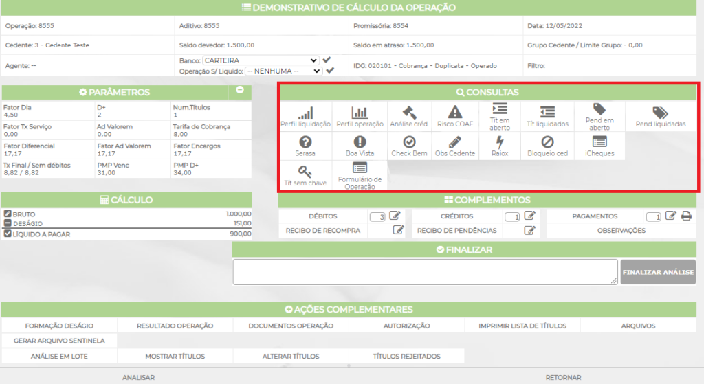 Figura 5 - Consultas