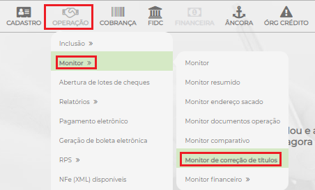 Figura 7 – Localização do Monitor.