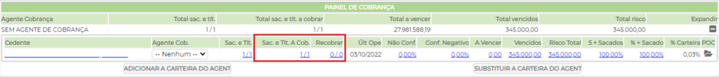 Figura 10 – Títulos para cobrar