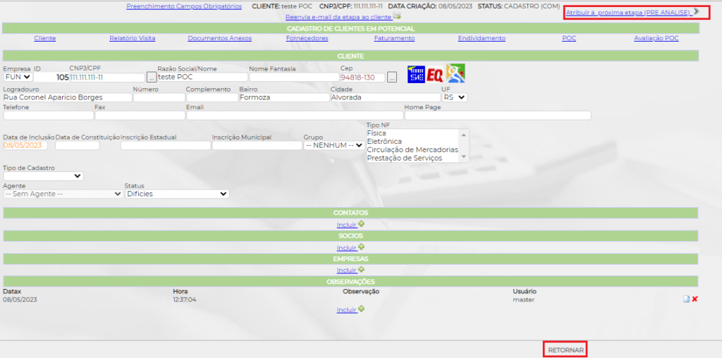 Figura 5 - POC