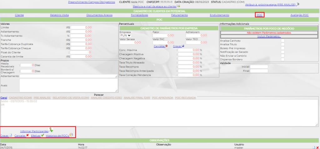 Figura 9 - POC