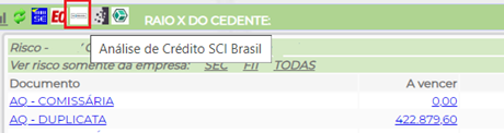 Figura 5 - Realizando a consulta para o cedente