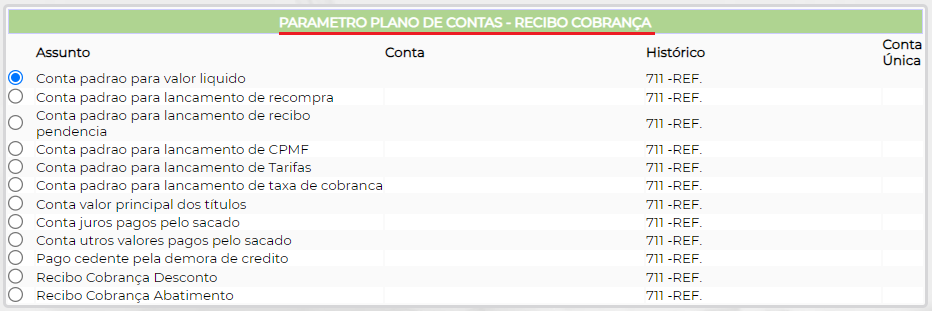 Figura 10 - Recibo de Cobrança