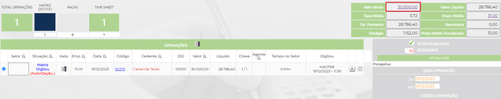 Figura 1 - Monitor Resumido