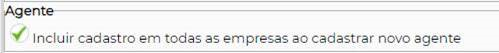 Figura 7 - Incluir cadastro em todas as empresas