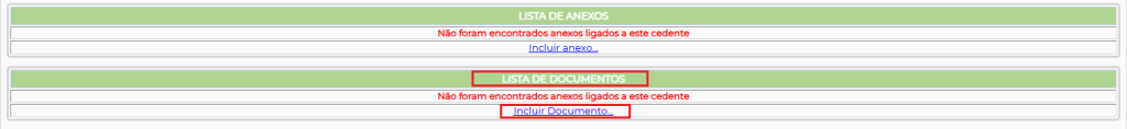 Figura 2 – Incluir documento