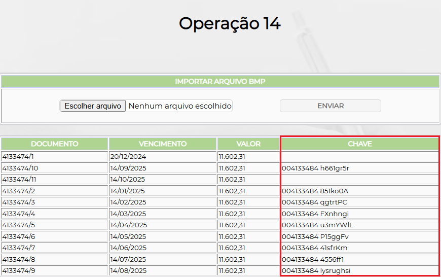 Figura 4 – Informação vinculada nos títulos