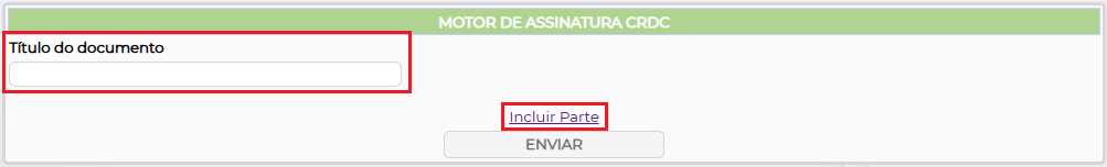 Figura 2 – Incluir documento