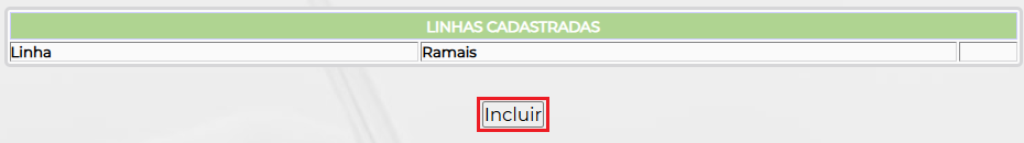 Figura 2 – Incluir linha