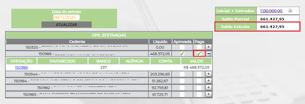 Figura 8 – Marcar como paga