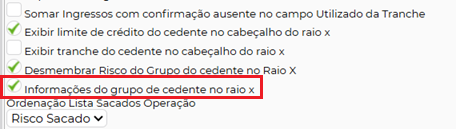 Figura 1 – Habilitar funcionalidade